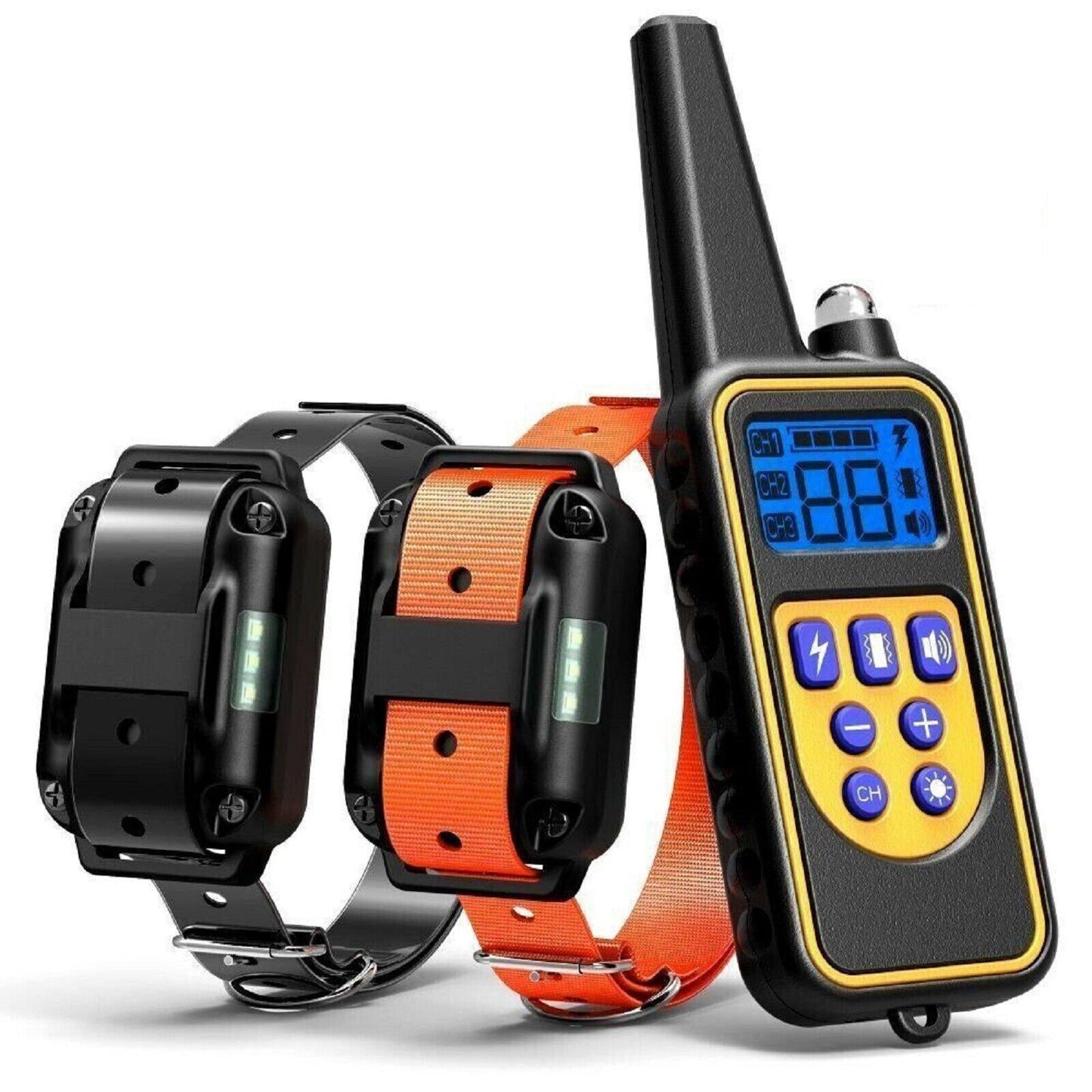3000 FT Dog Training US Collar Rechargeable Remote Shock PET Waterproof Trainer