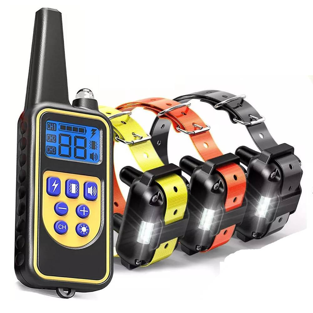 3000 FT Dog Training US Collar Rechargeable Remote Shock PET Waterproof Trainer