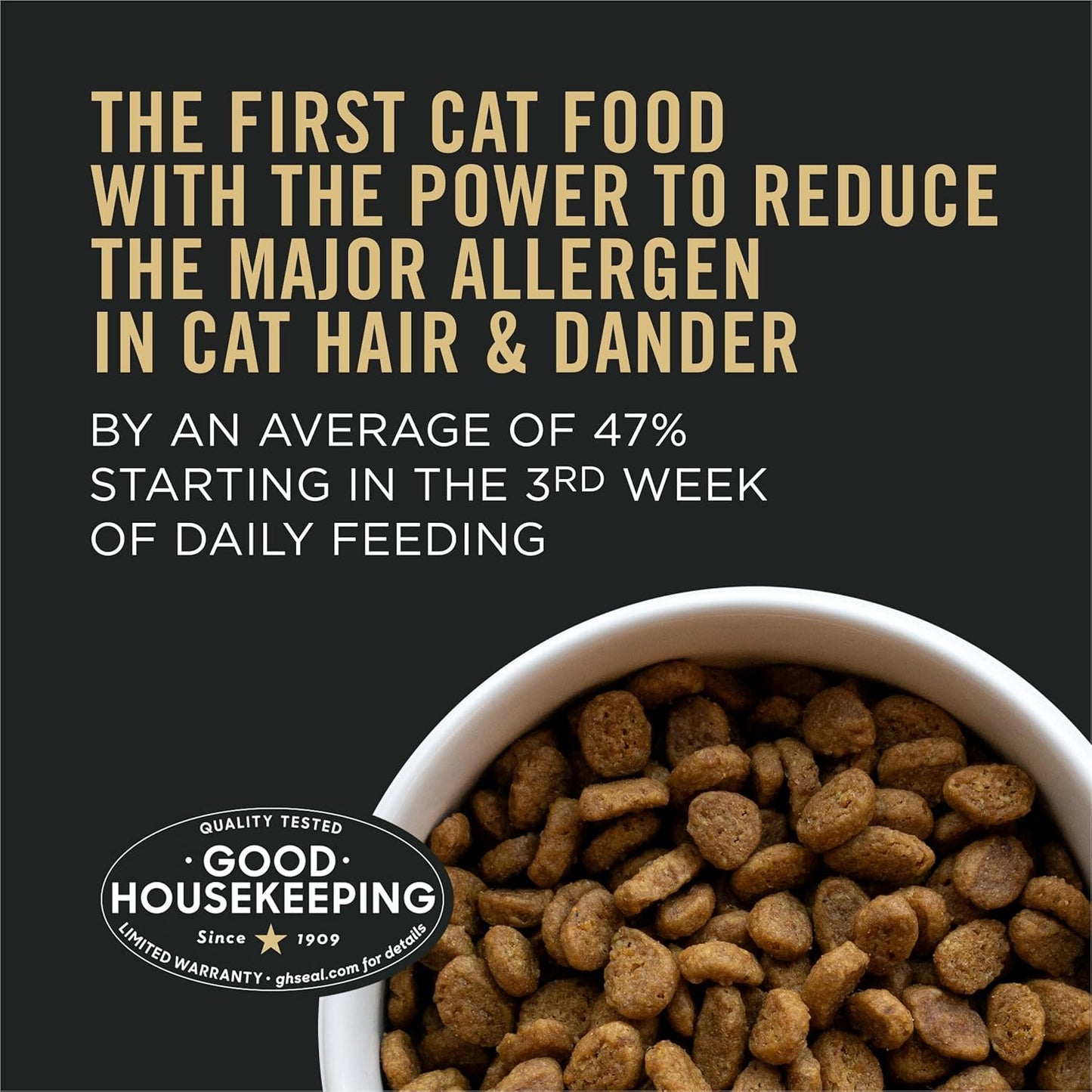 Purina Pro Plan Indoor Cat Food Liveclear Cat Allergen Reducing Turkey and Rice Formula - 3.2 Lb.