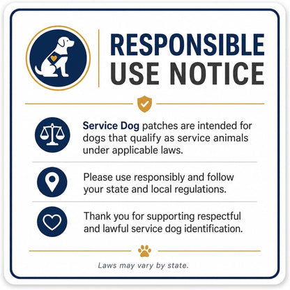 Reflective Service Dog in Training Patches with Hook Backing for Service Animal Vests /Harnesses Large (6 X 2) Inch